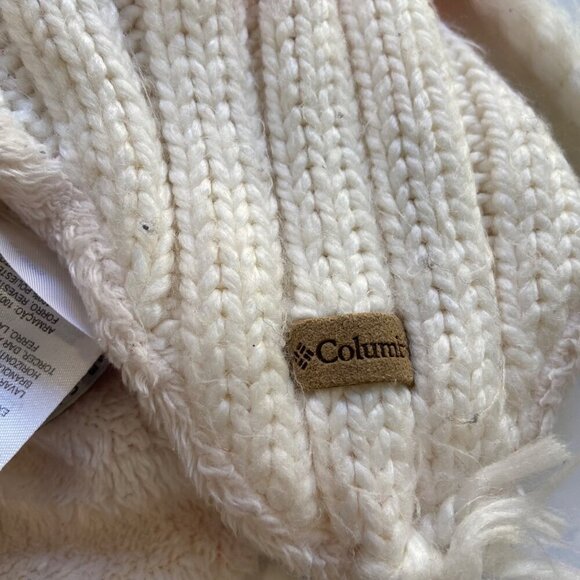 Columbia Knit Beanies Set 2 Stripes Designs unisex blue yellow orange ecru white - Picture 9 of 16